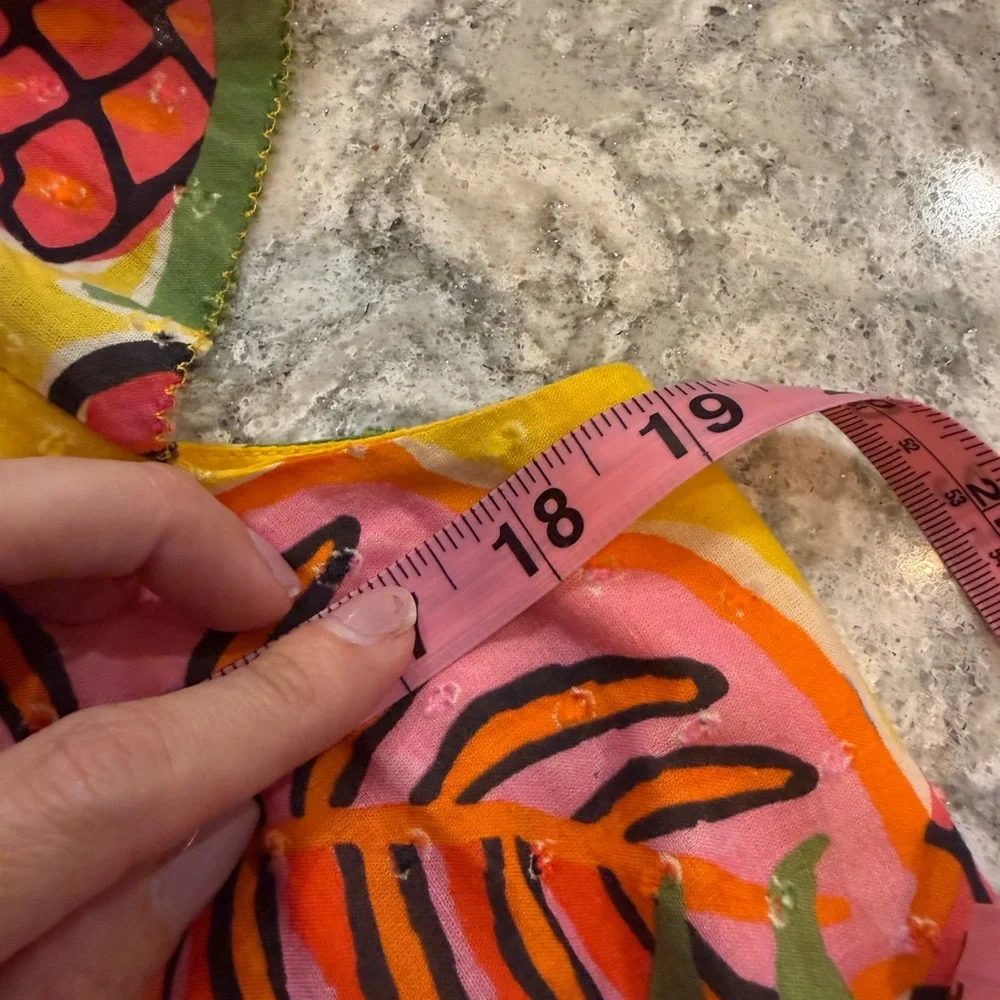 Farm Rio Fruit Dream Ruffle Mini Dress M - Picture 6 of 7